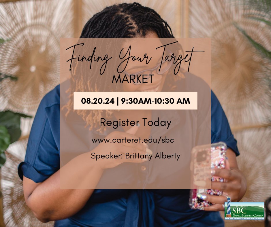 SmBizCtr_CCC's tweet photo. Join us for an insightful webinar with an amazing Brittany Raji Alberty tomorrow at 9:30 AM. It's time to unlock our business's full potential!

Link to register: https://t.co/09hUATWF0u https://t.co/SB5TlkxrOG