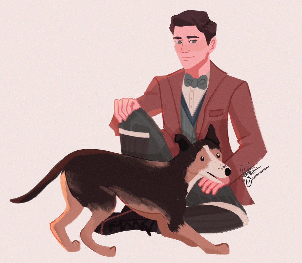 hattersdesigns's tweet photo. Edwin and Raffy ππΆ #DogsforDBD #DeadBoyDetectives https://t.co/FP3NRNLIqJ