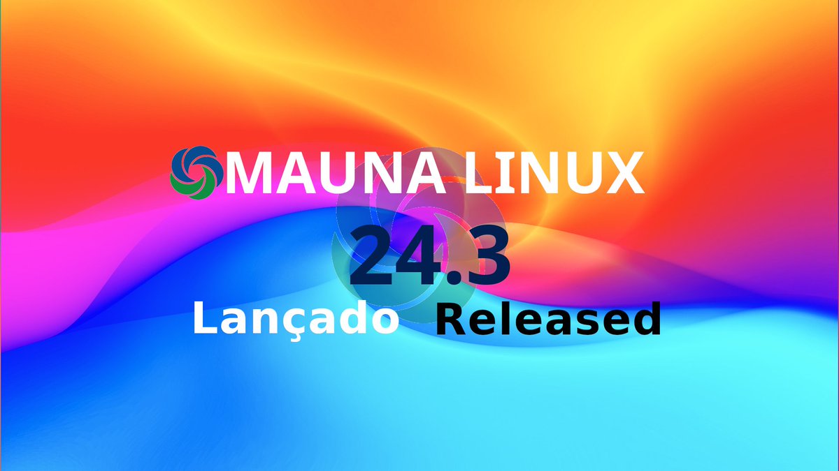 MaunaLinux's tweet image. Mauna Linux 24.3 Lançado | Released
magazine.maunalinux.top/2024/08/mauna-…
#BolhaDev #Linux #MaunaLinux #Debian #Ubuntu #Windows @9to5Linux_