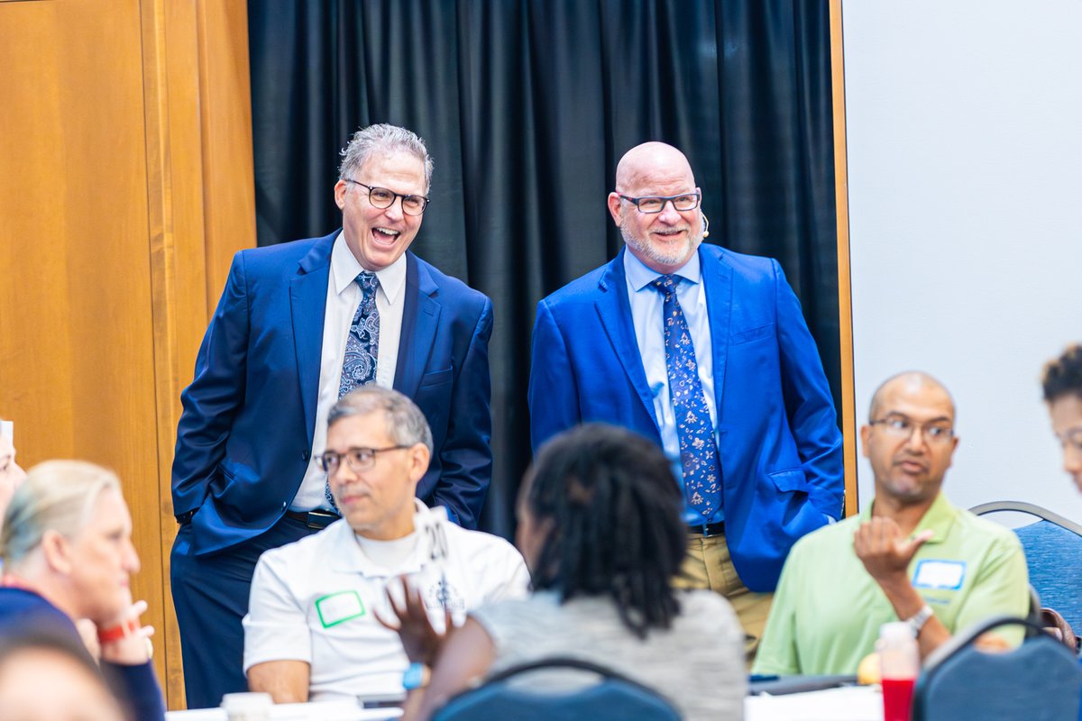 UNTDallas's tweet photo. Today #UNTDallas faculty and staff joined President Warren von Eschenbach to celebrate the start of the academic year. #Trailblazers #UNTvalues
To see all the photos from the President's Opening Day event, visit: https://t.co/o6pt7MiIFv https://t.co/34adyrzYjq