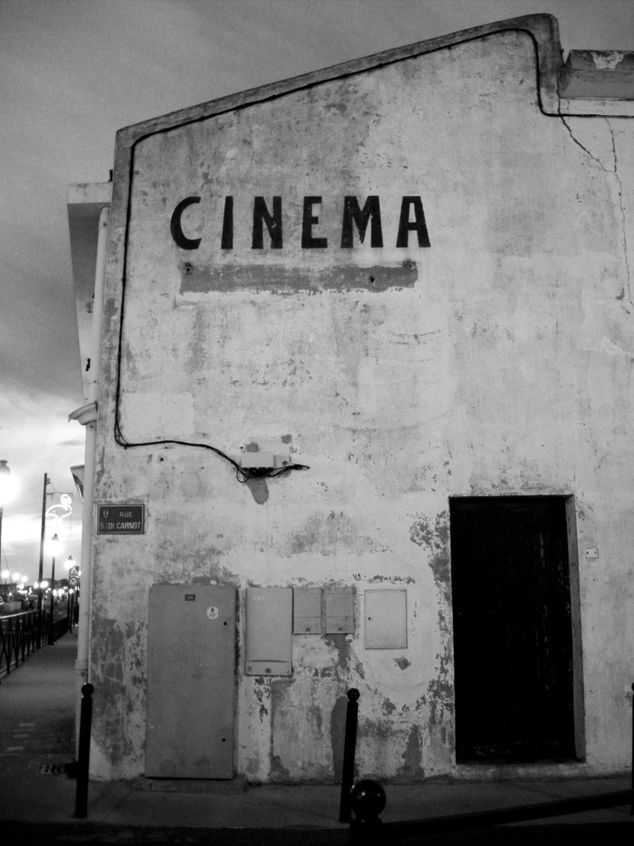 Movie theatre in Naples, Italy