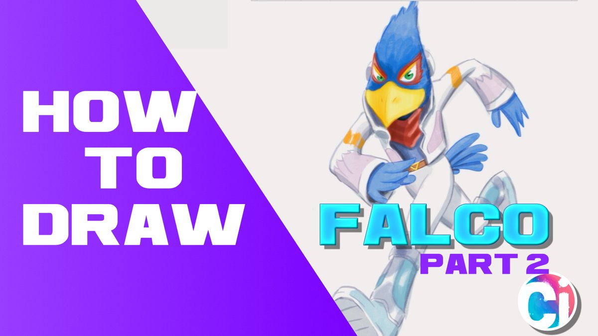 CharacterIssArt's tweet photo. Last week's How to Draw Star Fox: Falco, Part 2.
A live hour lesson condensed into a few minutes with music. Fun to watch.

#howtodraw #cartooning #starfox #falco #characterart #livedrawing #drawingclass #artclass

https://t.co/efZQyMs5Zf https://t.co/t3a7xPO6r7