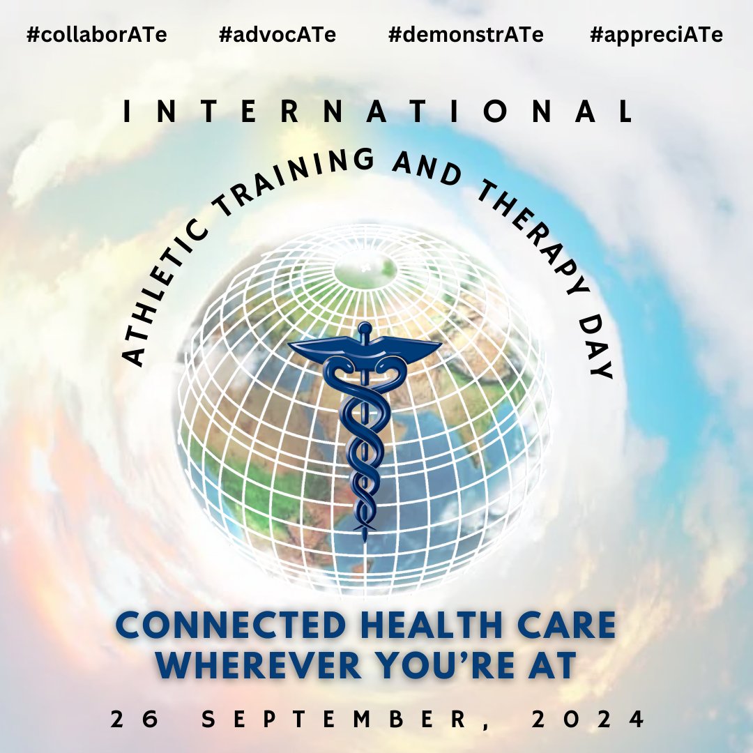 Mark your calendars! 

On #IATTD24, Athletic Trainers, Athletic Therapists, &amp; colleagues should share how they #collaborATe, #advocATe, #demonstrATe#, and #appreciATe Connected Health Care in our global profession!

Stay tuned to wfatt.org for more information soon