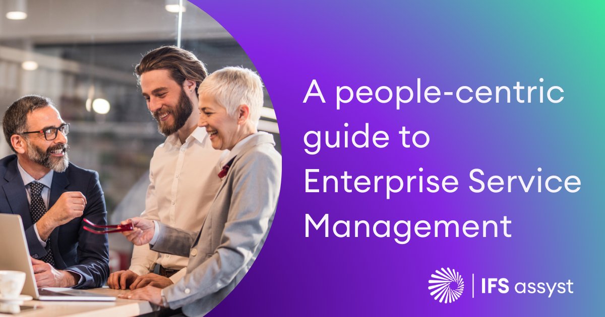 rigbyc's tweet image. Explore how adopting a people-focused strategy along with #EnterpriseServiceManagement can enhance efficiency, boost customer satisfaction, and achieve outstanding results for your business.

ifs.link/whCvmj
#ESM