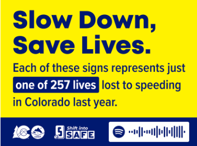 ColoradoDOT's tweet photo. #CDOT #News: CDOT transforms @RedRocksCO Amphitheatre into powerful memorial for speeding victims. No Need for Speed Playlist promotes safer driving.
📰More info: https://t.co/ZYx5FHF6dw.
#SlowDownSaveLives #ShiftintoSafe https://t.co/hCibWBjp3s