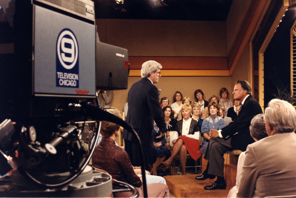 Talk show host Phil Donahue passed away yesterday at the age of 88. He interviewed many people during his career, and one of them was my father, <a href="/BillyGraham/">Billy Graham</a>, who was on his program three times. I know that my father presented the Gospel, and it would be my hope that Phil