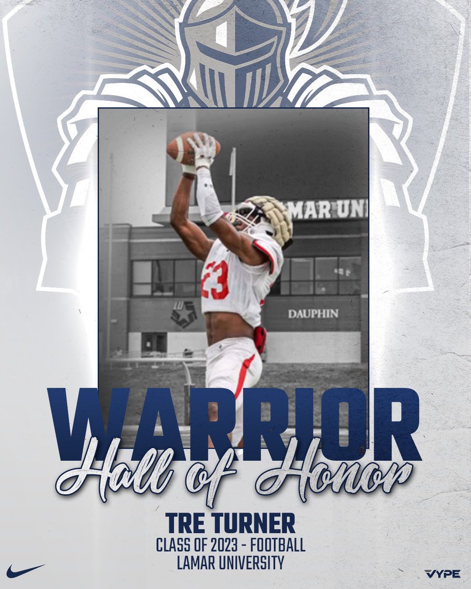 LCS Hall of Honor welcomes new inductee Tre Turner! 👏🏼
 
#FORHIM | #WARRIORALUMNI