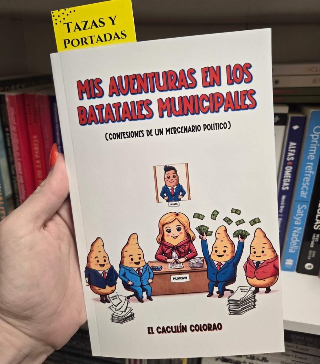 portadaspr's tweet photo. Hola X-twiteros amantes de la política (o no). Nos llegó este libro con un tema muy interesante pre-eleccionario. Escrito con humor, mucho sarcasmo pero sobre todo detalles de cosas que pasan en las alcaldías. 

Disponible en https://t.co/glbRgrESv0 
#voto2024 #politica #pnppd https://t.co/kYGSv16HdI