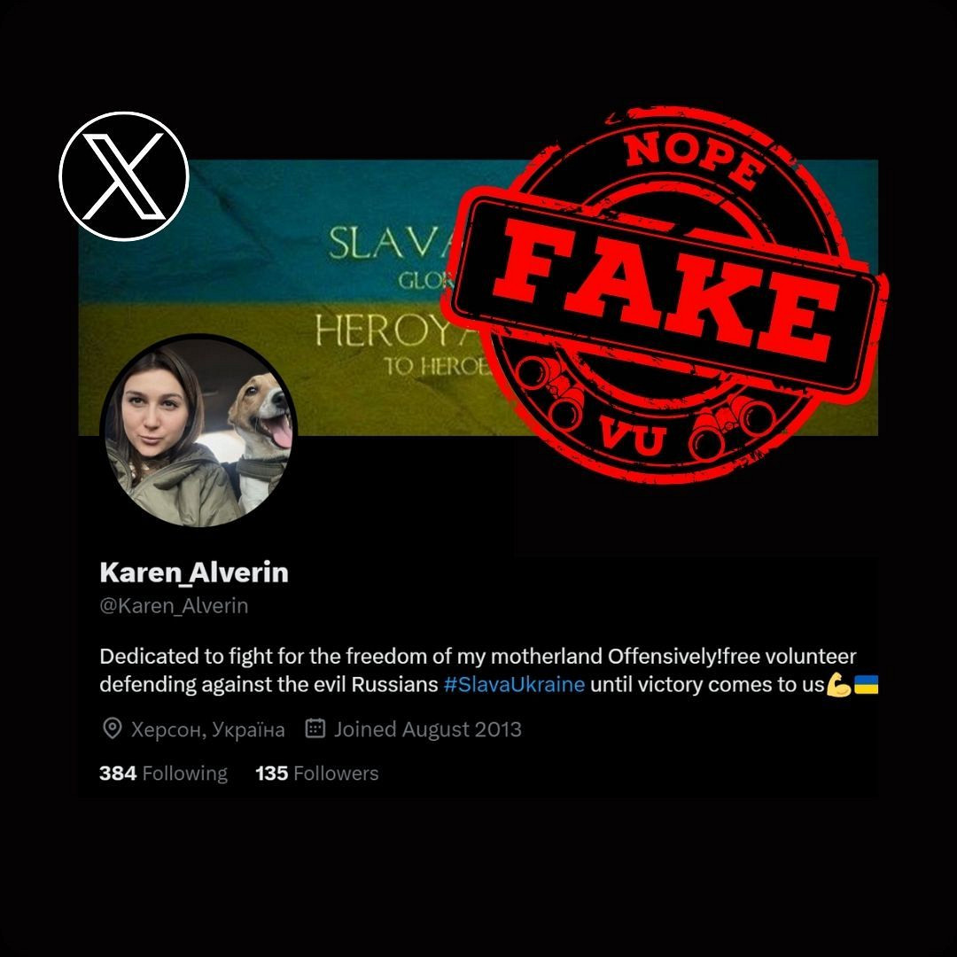 #vu #scamalert #xscam

❌ FAKE SOLDIER
Karen_Alverin
aka Karen_Alverin
x.com/Karen_Alverin     
ID Link: x.com/i/user/1651608…
ID: 1651608774
 
⚠️ IMPERSONATES ✅ A REAL UKRAINIAN SOLDIER

@Xsecurity <a href="/Support/">Support</a> <a href="/Safety/">Safety</a>