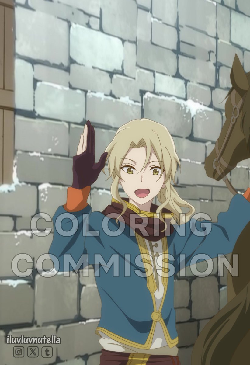 Kazuki X Shirayuki coloring comms #mycoloring #赤髪の白雪姫