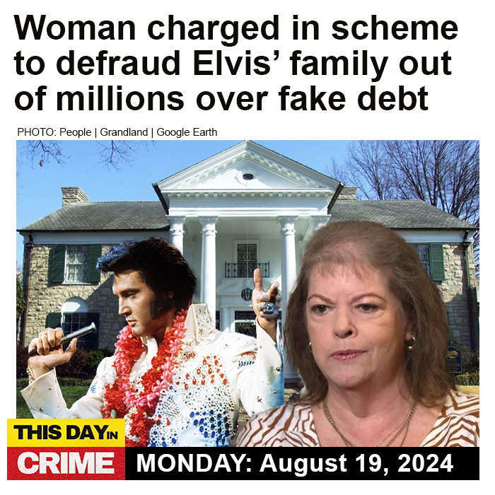 thisdayincrime_'s tweet photo. No one messes with The King!

Listen to today's ep wherever you listen to podcasts. #crime #crimenews #Elvis #Graceland https://t.co/U6Pq0s1Hrm