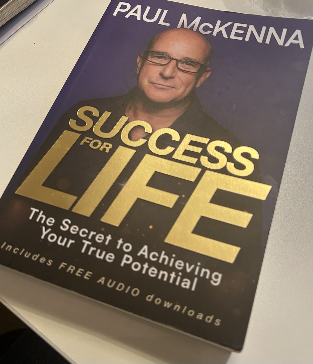 I never recommend books without reading them first. So I took 'Success for Life' by <a href="/ImPaulMcKenna/">Paul McKenna</a> on holiday— and it’s excellent! 💥 If you're into NLP, you'll like it. If you need a mental reset or better sleep the audio resources are top-notch. 🎧 #MindsetMatters