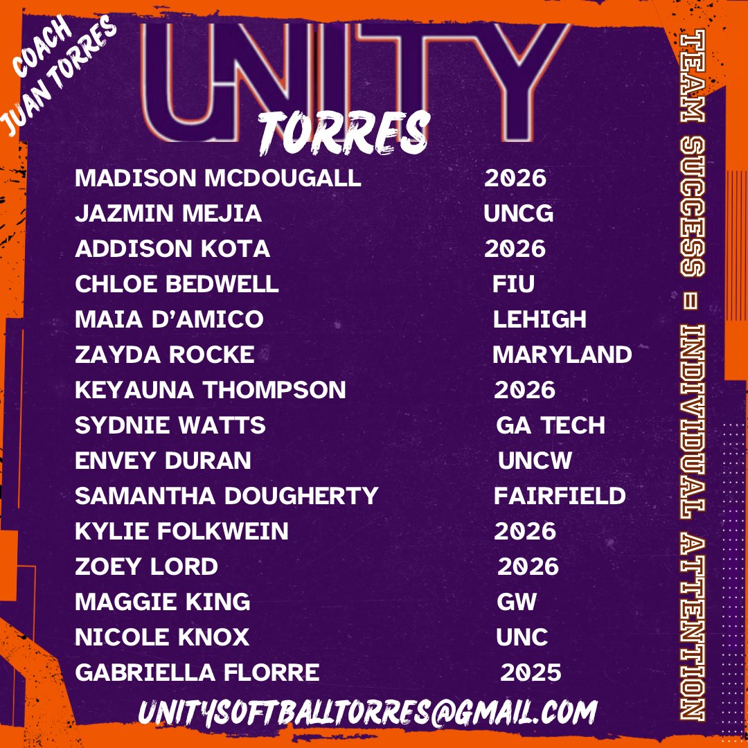 Unity Torres (@unitytorres18u) on Twitter photo Ready to get to work this weekend with this group. <a href="/madison101119/">Madison McDougall</a> <a href="/JazMejia_2025/">Jazmin Mejia 2025</a> <a href="/AddisonKota2026/">Addison Kota</a> <a href="/BedwellChloe/">Chloe Bedwell ✞</a> <a href="/maia_damico2025/">Maia D'Amico</a> <a href="/ZaydaRocke/">Zayda Rocke</a> <a href="/KeyaunaThompson/">Keyauna Thompson</a> <a href="/sydnie_watts/">Sydnie Watts</a> <a href="/DuranEnvey/">Envey Duran</a> <a href="/sdougherty2025/">Samantha Dougherty- 2025</a> <a href="/kylie_folkwein/">Kylie Folkwein</a> <a href="/zoeylord2026/">Zoey Lord</a> <a href="/maggieking2025/">Maggie King</a> <a href="/NicoleKnox_2025/">Nicole Knox 2025</a> <a href="/GFlorre/">Gabriella Florre 2025</a> Ready to get to work this weekend with this group. <a href="/madison101119/">Madison McDougall</a> <a href="/JazMejia_2025/">Jazmin Mejia 2025</a> <a href="/AddisonKota2026/">Addison Kota</a> <a href="/BedwellChloe/">Chloe Bedwell ✞</a> <a href="/maia_damico2025/">Maia D'Amico</a> <a href="/ZaydaRocke/">Zayda Rocke</a> <a href="/KeyaunaThompson/">Keyauna Thompson</a> <a href="/sydnie_watts/">Sydnie Watts</a> <a href="/DuranEnvey/">Envey Duran</a> <a href="/sdougherty2025/">Samantha Dougherty- 2025</a> <a href="/kylie_folkwein/">Kylie Folkwein</a> <a href="/zoeylord2026/">Zoey Lord</a> <a href="/maggieking2025/">Maggie King</a> <a href="/NicoleKnox_2025/">Nicole Knox 2025</a> <a href="/GFlorre/">Gabriella Florre 2025</a>