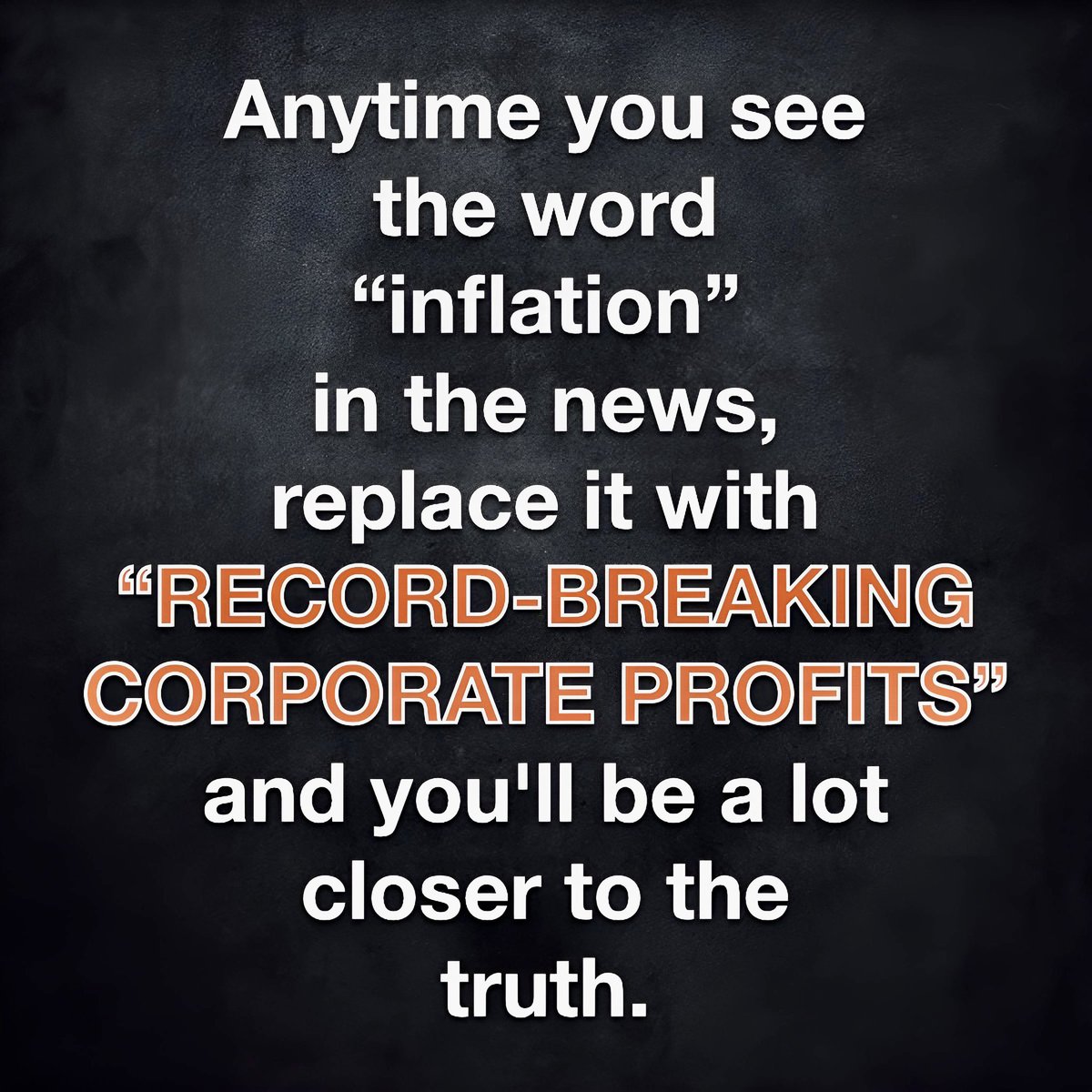 ZemanLynnZ's tweet photo. These 12 companies together own 550+ consumer brands.

Pandemic supply shocks allowed corporations to tacitly collude, hike prices, and rake in RECORD PROFITS.

This is a form of implicit collusion.

#Greedflation #ImplicitCollusion #Monopoly https://t.co/NVGvE3dMD4