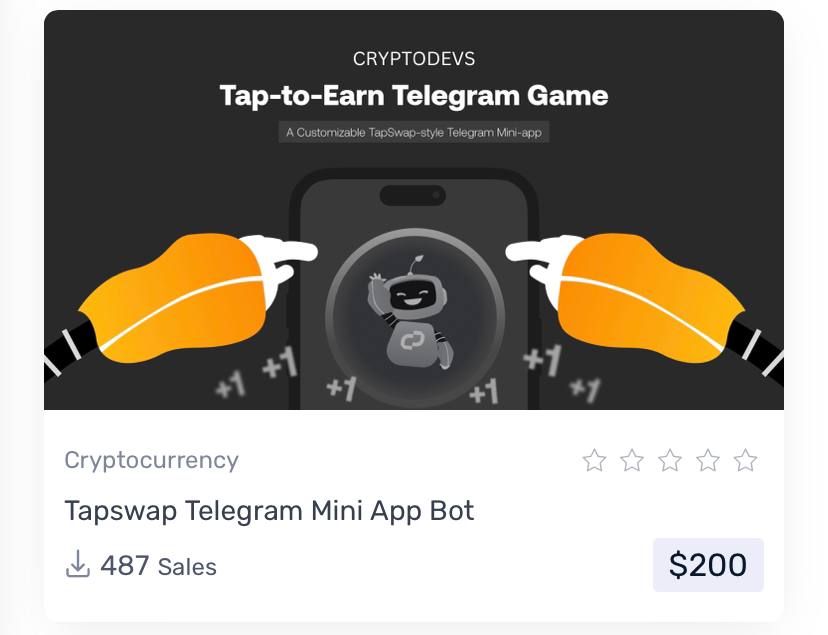 Cryptodevz0's tweet photo. The Telegram Bot script is finally available on our website ☑️🙊

Go and make your order now🫰for your own customized #HamsterKombat #dogs #blum #monorix #tapswap #TON Telegrambot 

Order now at 👉 https://t.co/wdCSNGet2U

#Crypto #telegram #developer https://t.co/N0jNjj2ksN