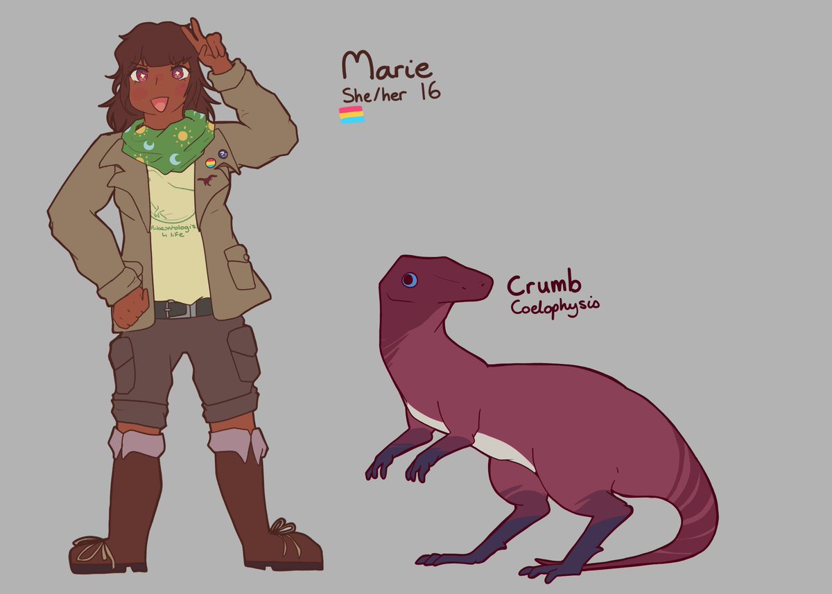 ShawShibe's tweet photo. Am I the first person to make a Paleo Pines OC.. I made this a couple months back and forgot to post it lol. If there's a niche community out there of people with Paleo Pines characters I need to join, I have a couple more in mind.
@PaleoPines #paleopines https://t.co/LQann7tUny