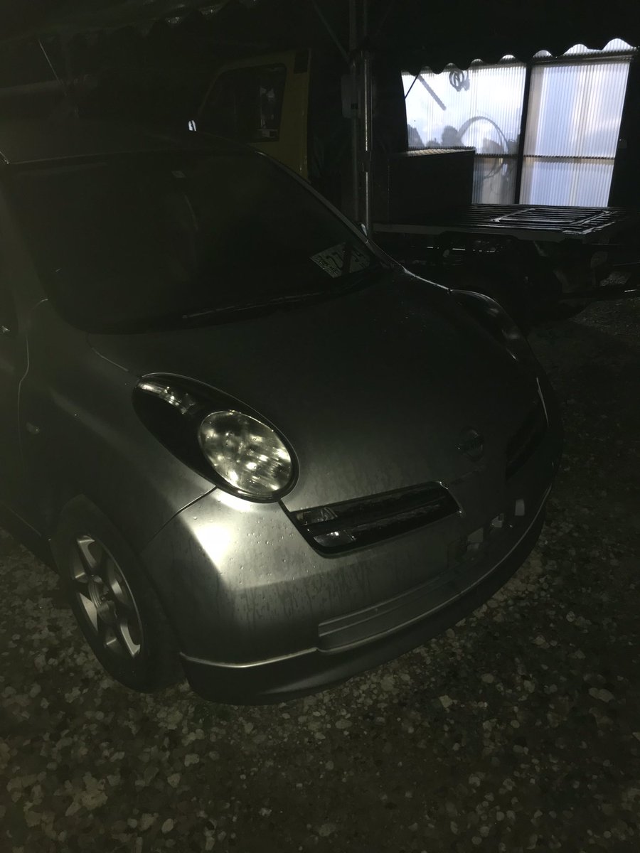 umedriM3's tweet photo. よーし、引き上げてきたんで任務完了😏
って事で2台目の車を所有する事になりました😄
K12マーチでーす😃 https://t.co/L0jKacj4di