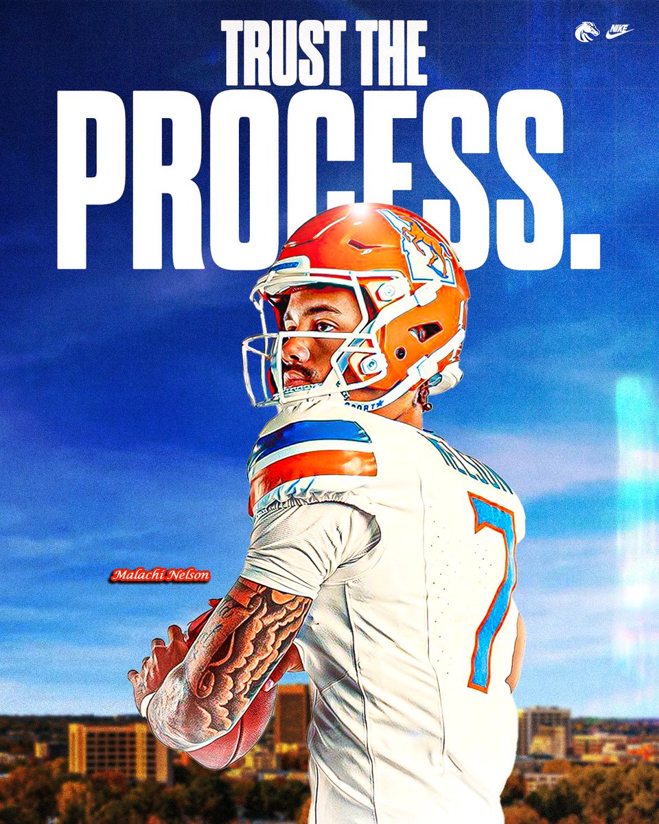 bostevens8's tweet image. Trust the process.
Malachi Nelson will be a great QB for Boise State.
His time will come and I can’t wait to see him ball out on The Blue.
#GOBRONCOS