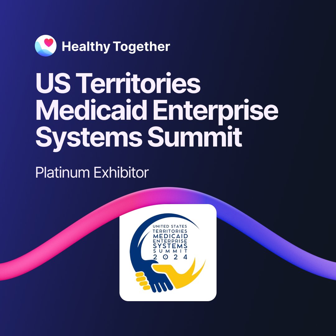 🚀 Stop by the Healthy Together booth at the US Territories Medicaid Enterprise Systems Summit! Discover how our solution can support faster approval and increased efficiency in your #Medicaid  department. We look forward to connecting with you!🤝 #SaaS #MES #MMIS #Innovation