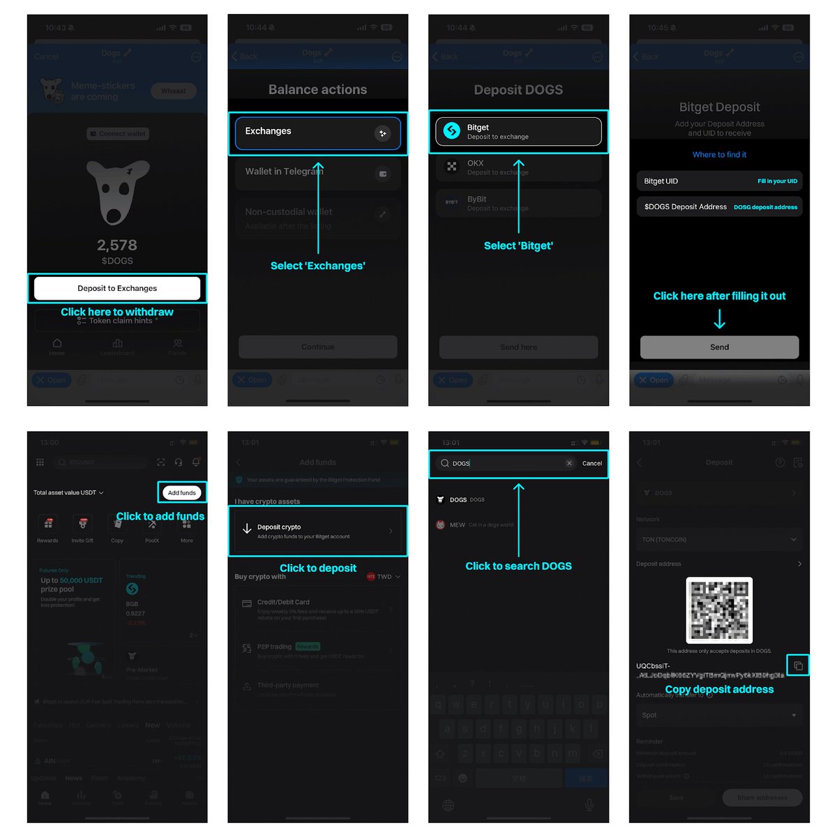 numi_vibez's tweet image. $DOGS is active and you can withdraw it with @bitgetafrica 

Check the image below to see how I did it, hurry and withdraw your own asap

#BitgetLuckyDogs