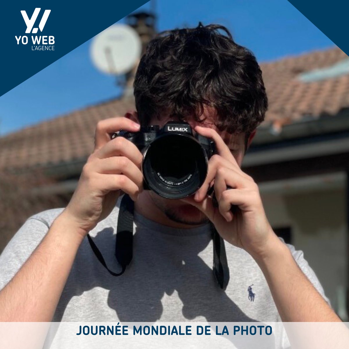 agence_yoweb's tweet photo. [Photographie] 📸 @yohandepalle x Daniel 

Journée mondiale de la photographie 📸.  Une véritable passion et un art de la communication 📱 📷 pour Yo Web.

Cultivons vos différences... #YoWeb 🌍 https://t.co/75MhQpRUIH