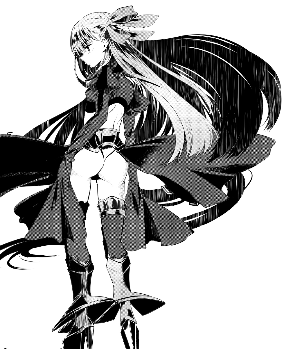 描いているイラストを宣伝。普段は漫画家なので漫画描いてます。こちらは謎のアルターエゴ・λとメルトリリスのモノクロ漫画です。