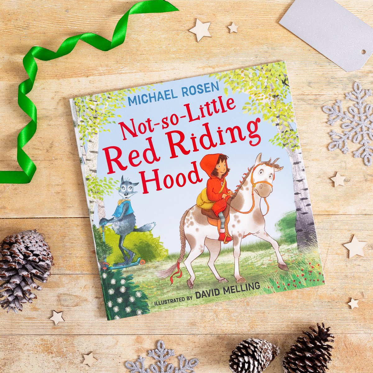HarperCollinsCh's tweet image. Win a copy of Not So Little Red Riding Hood 😍❤️

An adorable twist on the classic fairytale, from @MichaelRosenyes and @davidmelling1. A classic for all little bookshelves. Leave a wolf emoji 🐺 in the replies before midnight 31st August for your chance to win!