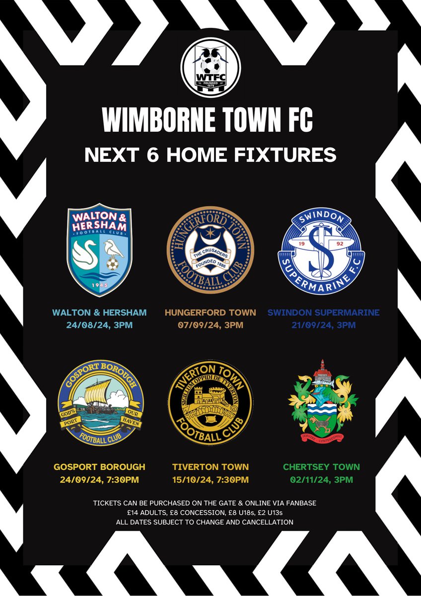 Wimborne Town FC tweet media