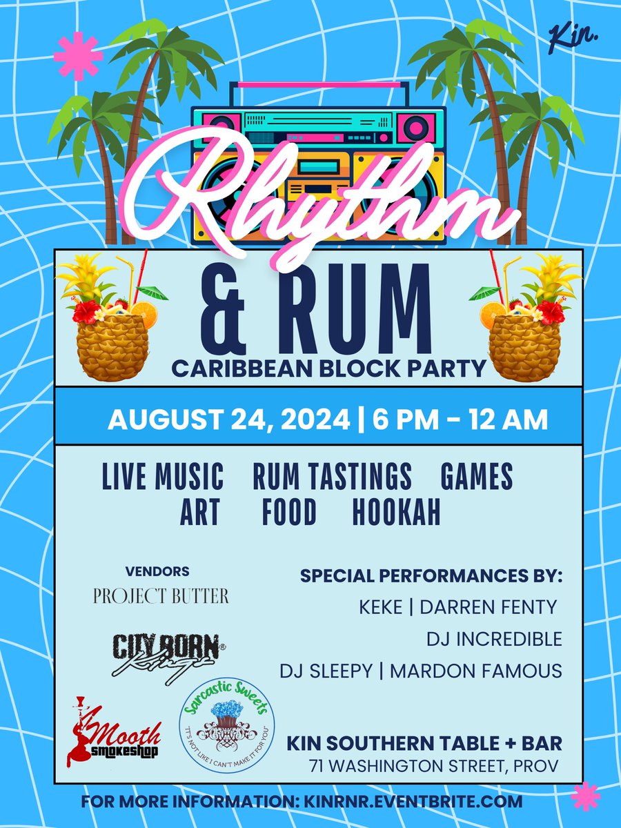 Do you have your tickets to Rhythm &amp; Rum?!?