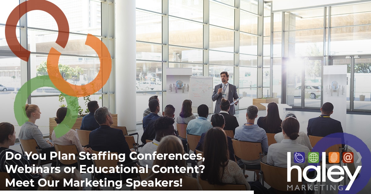 Do You Plan Staffing Conferences, Webinars or Educational Content? Meet Our Marketing Speakers! dlvr.it/TC6FTr