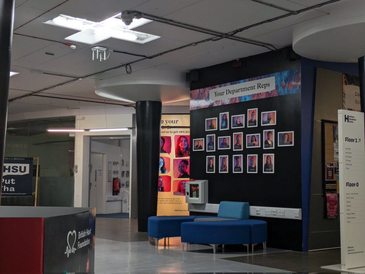 lauradavies24's tweet photo. Hello Hallam! Lovely to be greeted by Ryan on the reception desk.
Meeting 1 ✅
An overdue catch up with @nickajsmith82 #loveSUs https://t.co/ppV81Y6JS2