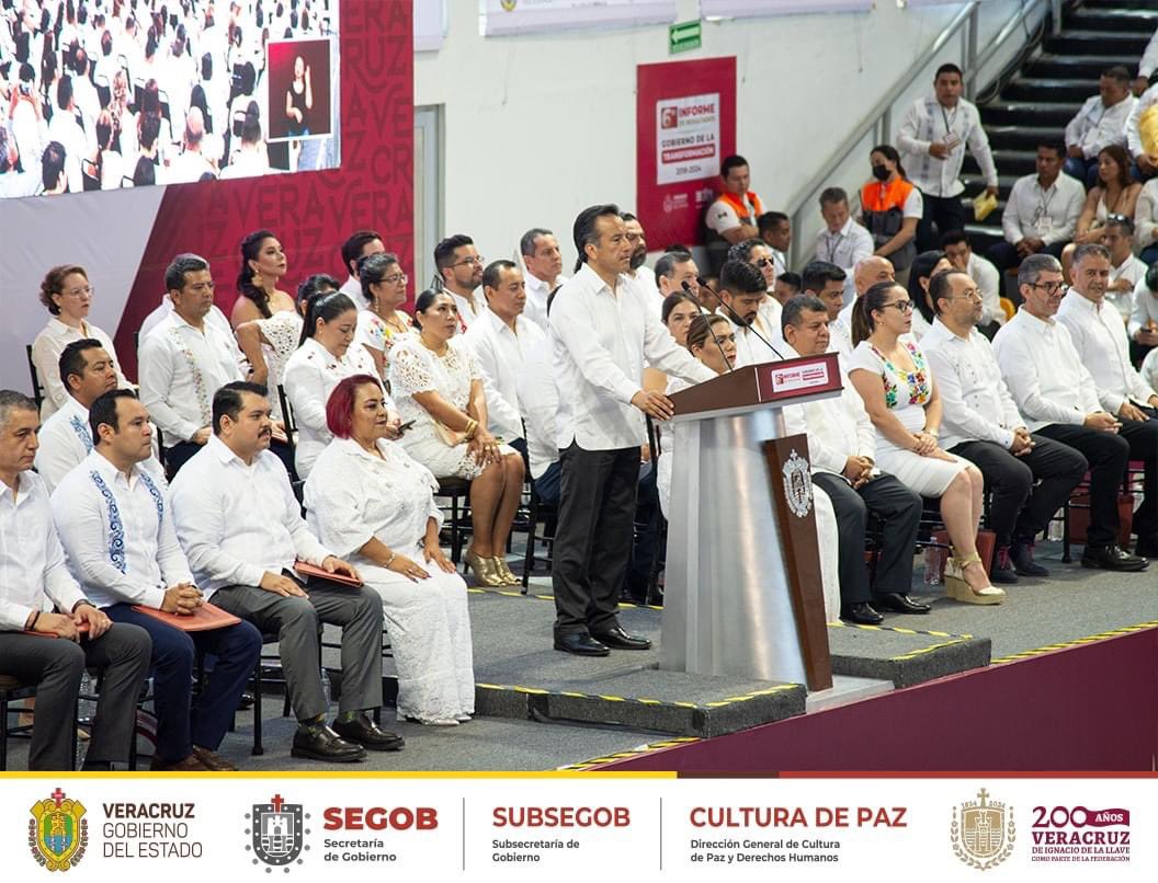 Asistimos al 6to Informe del Gobernador <a href="/CuitlahuacGJ/">Cuitláhuac García</a> como parte del ejercicio de transparencia y rendición de cuentas.

Nos unimos al festejo del primer piso de la transformación, trabajando por los #DerechosHumanos de las personas que forman el Veracruz que #NosLlenaDeOrgullo.