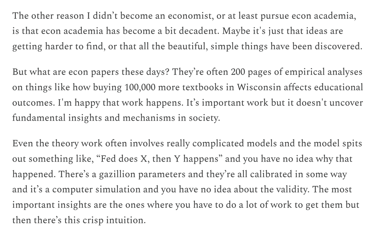 Paul Novosad (@paulnovosad) on Twitter photo Why Leopold Aschenbrenner didn't go into economic research.
From dwarkeshpatel.com/p/leopold-asch…
This was a great listen, and <a href="/leopoldasch/">Leopold Aschenbrenner</a> is underrated Why Leopold Aschenbrenner didn't go into economic research.
From dwarkeshpatel.com/p/leopold-asch…
This was a great listen, and <a href="/leopoldasch/">Leopold Aschenbrenner</a> is underrated