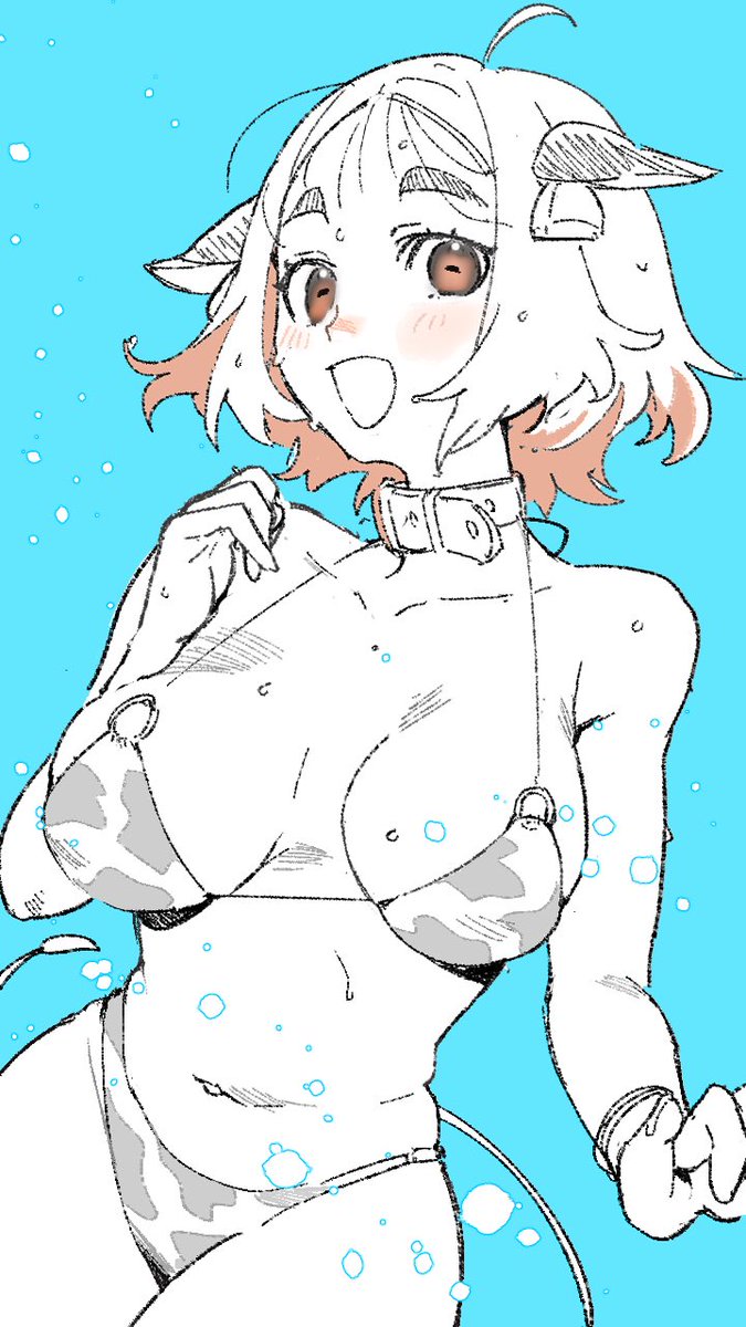 安易な🐮👙