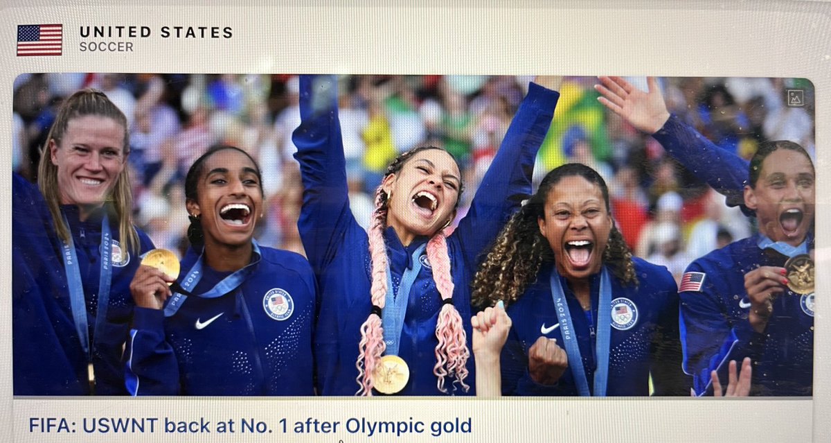 Amazing…still…so proud!!! #uswnt ⁦@WavesSoccer⁩