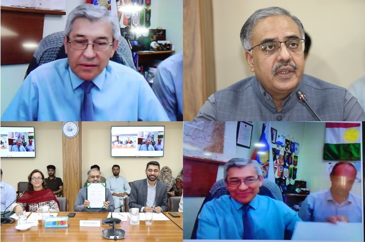 Glad to announce that ISSI virtually signed an MoU today with Center for Scientific and Analytical Information (CSAI) at Institute of Oriental Studies, Russian Academy of Sciences. Amb.Sohail Mahmood &amp; Dr. Plotnikov were signatories, marking a new era in academic &amp; research coop.