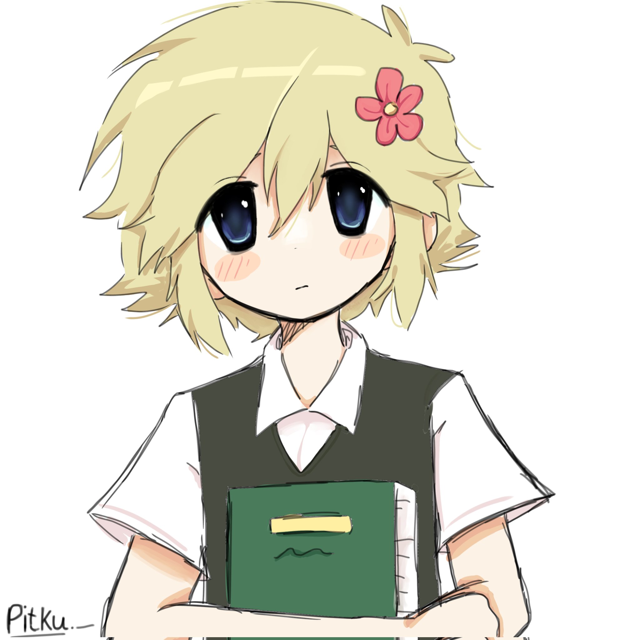 XユーザーのPitkuさん: 「wanted to try moe art style, but XユーザーのPitkuさん: 「wanted to try moe art style, but