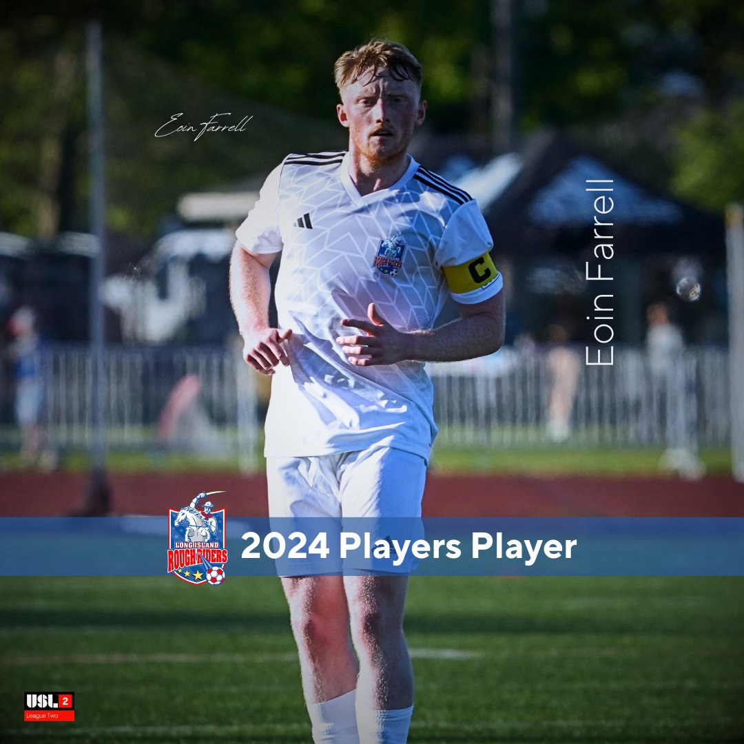 LIRoughRiders's tweet photo. USL 2 Player Awards are Finally Here!
Justin McLean named the 2024 Player MVP
Kieran Chandler named the 2024 Young Player of the Year
Eoin Farrell named the 2024 Players Player
#fortheisland https://t.co/El1mQRIn9j
