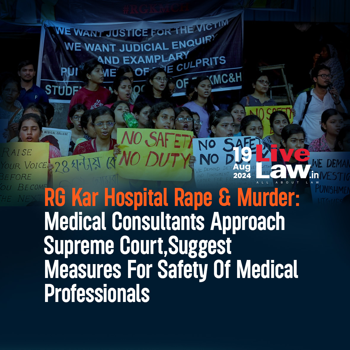 LiveLawIndia's tweet photo. The Federation of Association of Medical Consultants of India (FAMCI) has filed an intervention in the suo moto case taken by the Supreme Court over the RG Kar Hospital doctor's rape and murder . The intervenors have raised safety concerns for medical workers in hospitals across the country in the absence of any centralised laws.
Read more: https://t.co/th5q8bpl0a
#SupremeCourt #RGKarHospital #RGKarMCH