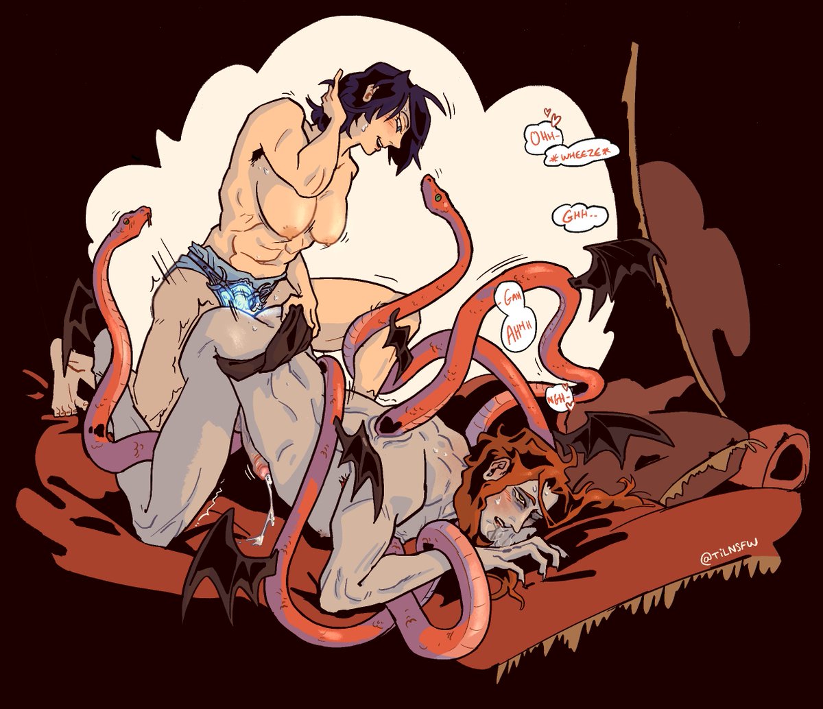 uhmmm rellana impaling messmer s twin moons ☺️🫶