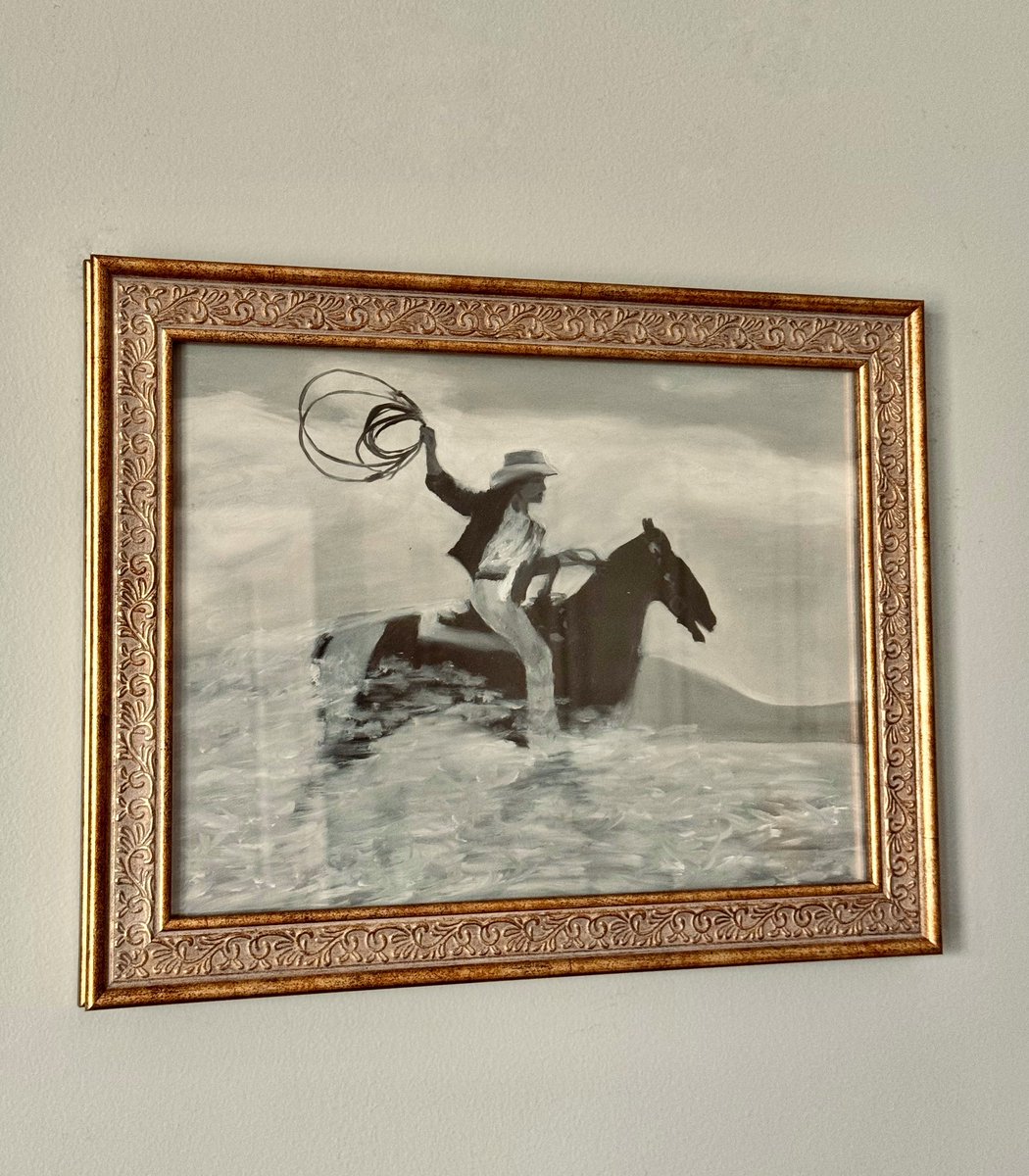 esuttonart's tweet photo. Finally framed this one 🤎
Named: Call of the Unbeaten Pastures https://t.co/RMipiCx4Oj