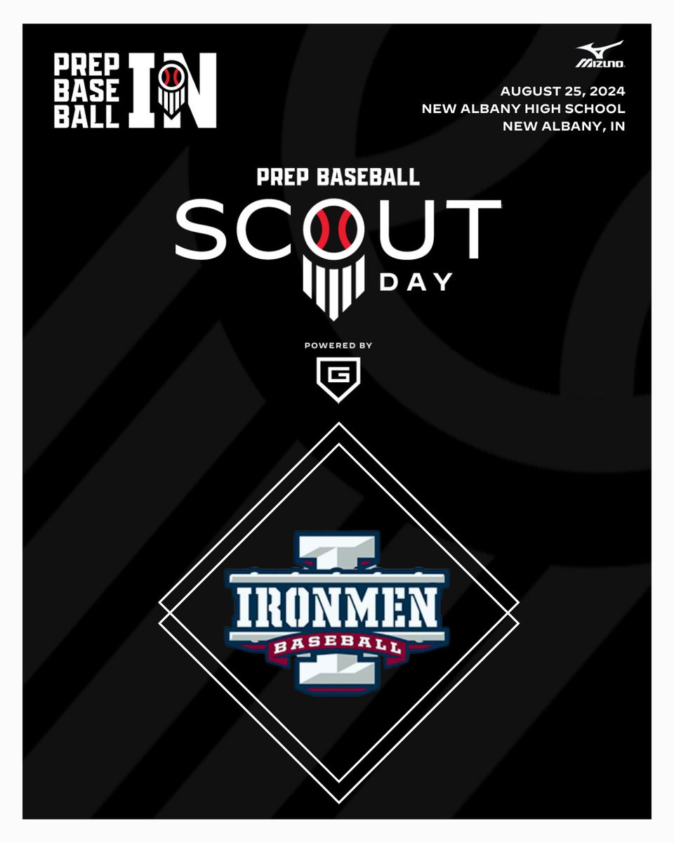 Prep Baseball Indiana (@prepbaseballin) on Twitter photo 𝓘𝓻𝓸𝓷𝓶𝓮𝓷 𝓢𝓬𝓸𝓾𝓽 𝓓𝓪𝔂
🗓️ Sunday, August 25th
📍New Albany HS - New Albany, IN
⏰ 12:00 PM
👥Open to all HS Ironmen Players
ʀᴇɢɪꜱᴛᴇʀ ʜᴇʀᴇ 👇
loom.ly/tvjoOu8
<a href="/IronmenBaseball/">Ironmen Baseball</a> 𝓘𝓻𝓸𝓷𝓶𝓮𝓷 𝓢𝓬𝓸𝓾𝓽 𝓓𝓪𝔂
🗓️ Sunday, August 25th
📍New Albany HS - New Albany, IN
⏰ 12:00 PM
👥Open to all HS Ironmen Players
ʀᴇɢɪꜱᴛᴇʀ ʜᴇʀᴇ 👇
loom.ly/tvjoOu8
<a href="/IronmenBaseball/">Ironmen Baseball</a>