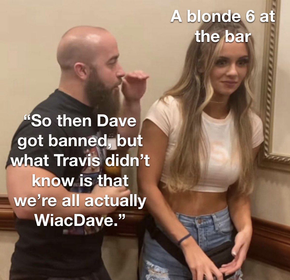 JoeJagginOff's tweet photo. Unblock me coward @travisWSN. @FalconsDave #wiacmememonday #would #fuckutravis #jagbomb https://t.co/vcU9q6SAjh