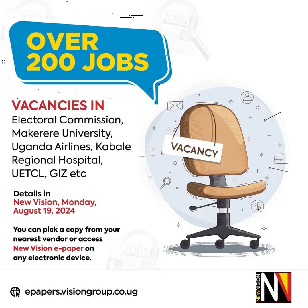 Job vacancies available for grabbing. Drop your handles for follow