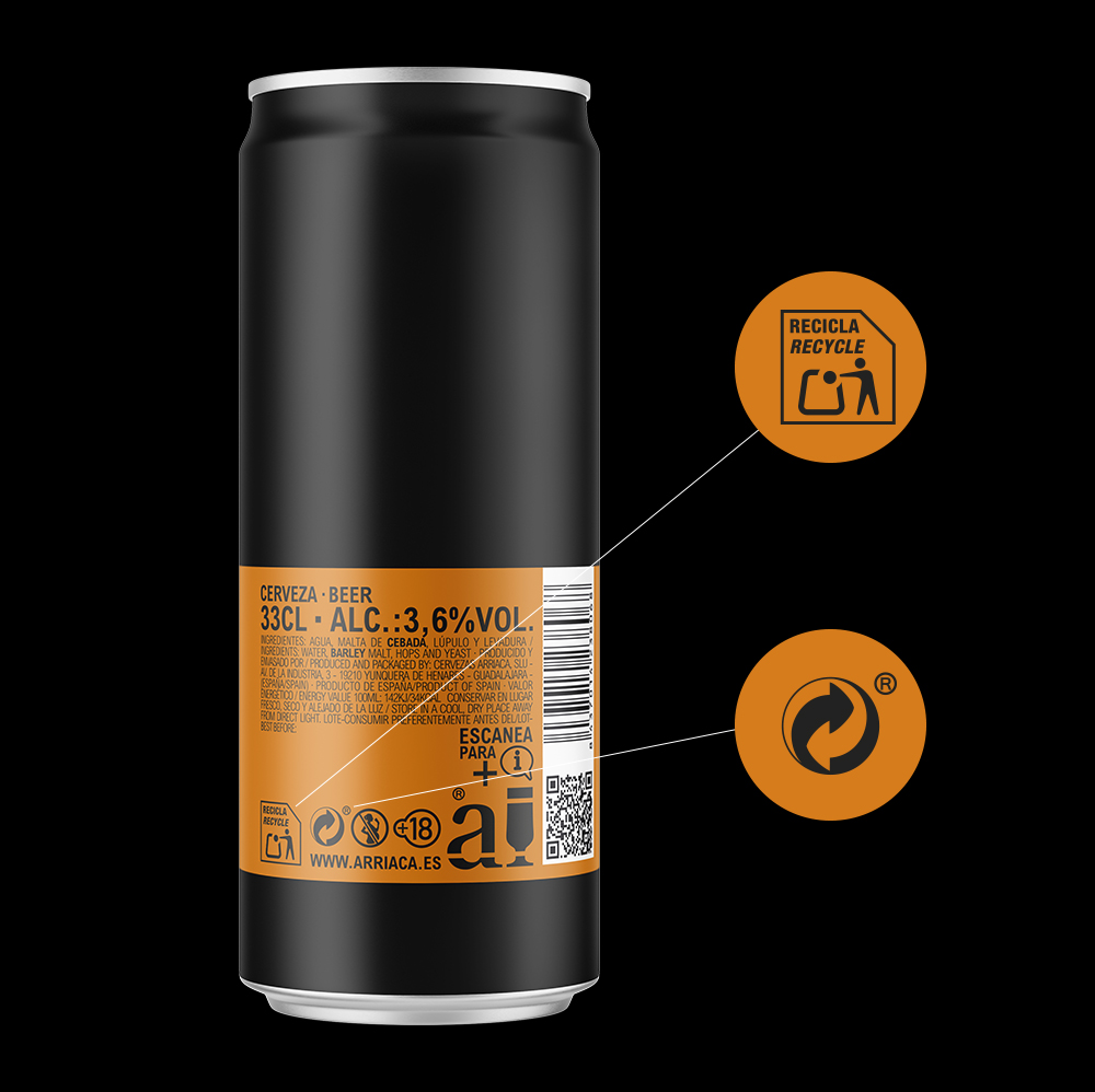 CervezasArriaca's tweet photo. ♻️🟡🟠 Aunque en esta lata destaca el naranja, recuerda que cuando la hayas disfrutado debes depositarla en el CONTENEDOR AMARILLO
♻️🟡🟠 Aquí, algunas medidas por las que abogamos en #Arriaca en aras de propiciar una necesaria sostenibilidad:
https://t.co/H5w5BAuWpt 🔗 https://t.co/3Ovl7eH4H6