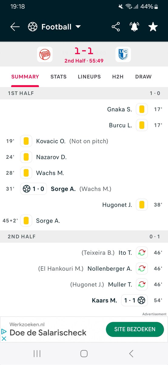 FrankvNeerven's tweet photo. Kaars wederom on fire! 🔥 #offmag https://t.co/BBkyF5MwRd