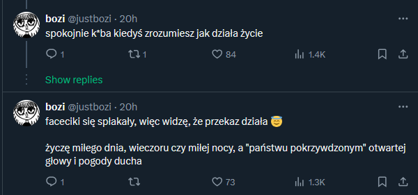 prof_leon1953's tweet photo. @SendsTheRegards Autorka wulgarnego plakatu o haśle "fuck what they think" wyłączyła komentarze po natłoku nieprzychylnych ocen, hahaha. Temat zakończyła podstawowymi manipulacjami. A najbardziej śmieszy mnie osoba, która takie gówno chciałaby powiesić u siebie na ścianie. https://t.co/8NXyOajzFl