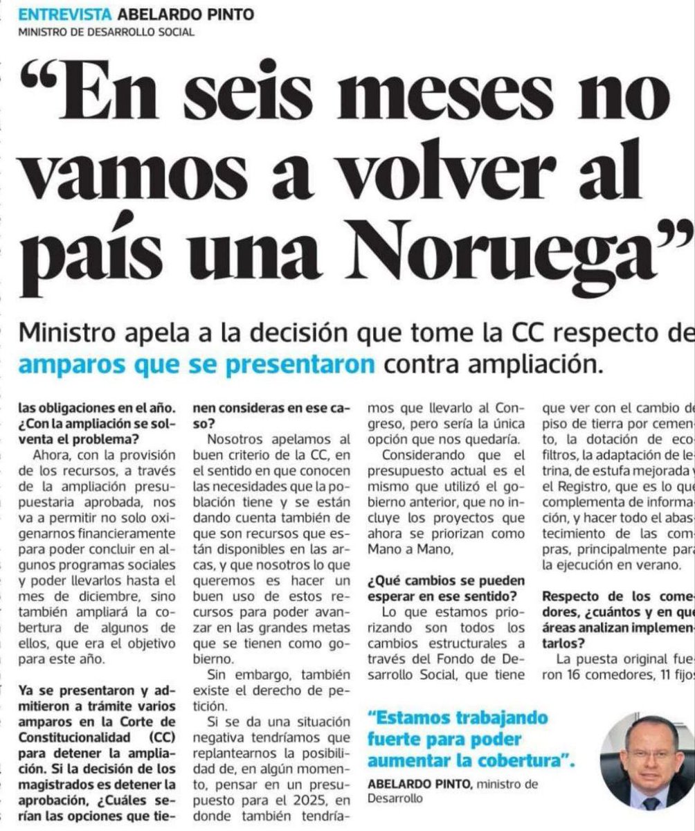En 6 meses más nos parecemos a Haití, no jodan!