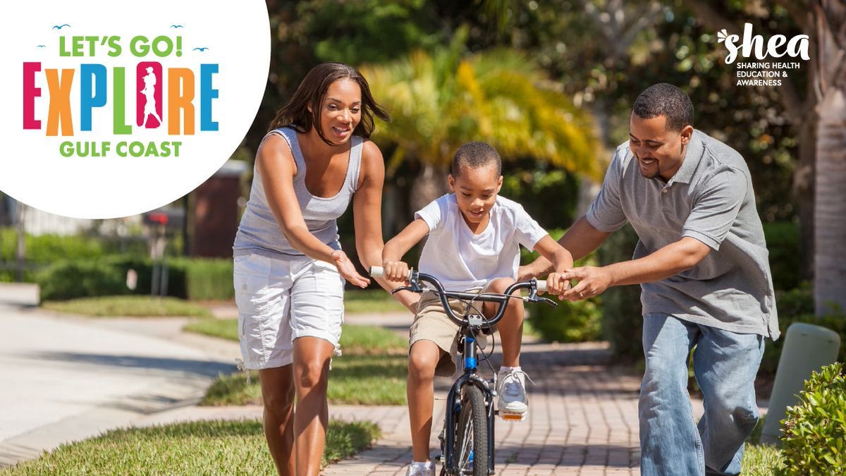 Back-to-school season is busy, Mamas! Remember to care for yourself and your family. Try a family walk after school. Check out the 'Let’s Go, Gulf Coast!' app for nearby trails and places to get active together! #HealthyHabits #StayActive #FamilyWalk