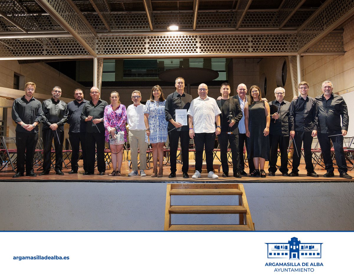 🎶 ¡Gran concierto de cierre en Argamasilla de Alba! El XXII Curso Internacional de Dirección de Bandas culmina con éxito y mucha emoción 🎺👏.

📍 Más info: argamasilladealba.es/actualidad/not…

#CulturaMusical #ArgamasillaDeAlba #ConciertoDeCierre